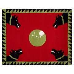 21st Century Design Carpet Trusty Neapolitan Mastiff Elia by Angela de Nozza