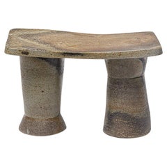 Taburete de cerámica de gres de diseño del siglo XXI o decoración de b Chassang único Taburete de cerámica de gres de diseño del siglo XXI o decoración de b Chassang único