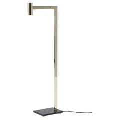 21st Century Design William Pianta Lampada da terra MAHARI MARBLE Ottone lucido Led