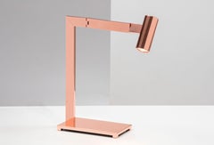 21st Century Design William Pianta Table Desk Lamp Mahari Glossy Copper LED