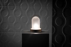 21st Century Design William Pianta Table Lamp Goncen Brushed Finish Murano Glass