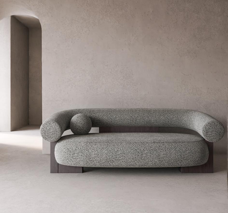 Cassete sofa was designed by Alter Ego for Collector Studio.

DIMENSIONS
W 235 cm  92,5”
D 95 cm  37,4”
H 77cm  30.3”

PRODUCT FEATURES
Structure in Smoked Oak wood. Upholstered in fabric.

PRODUCT OPTIONS

UPHOLSTERY:
Available in all COLLECTOR