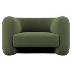 21st Century Designed by Collector Studio Jacob Fauteuil Vert Boucle