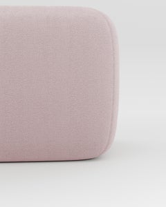 21st Century Designed by Collector Studio Jacob Armchair bouclé Pink