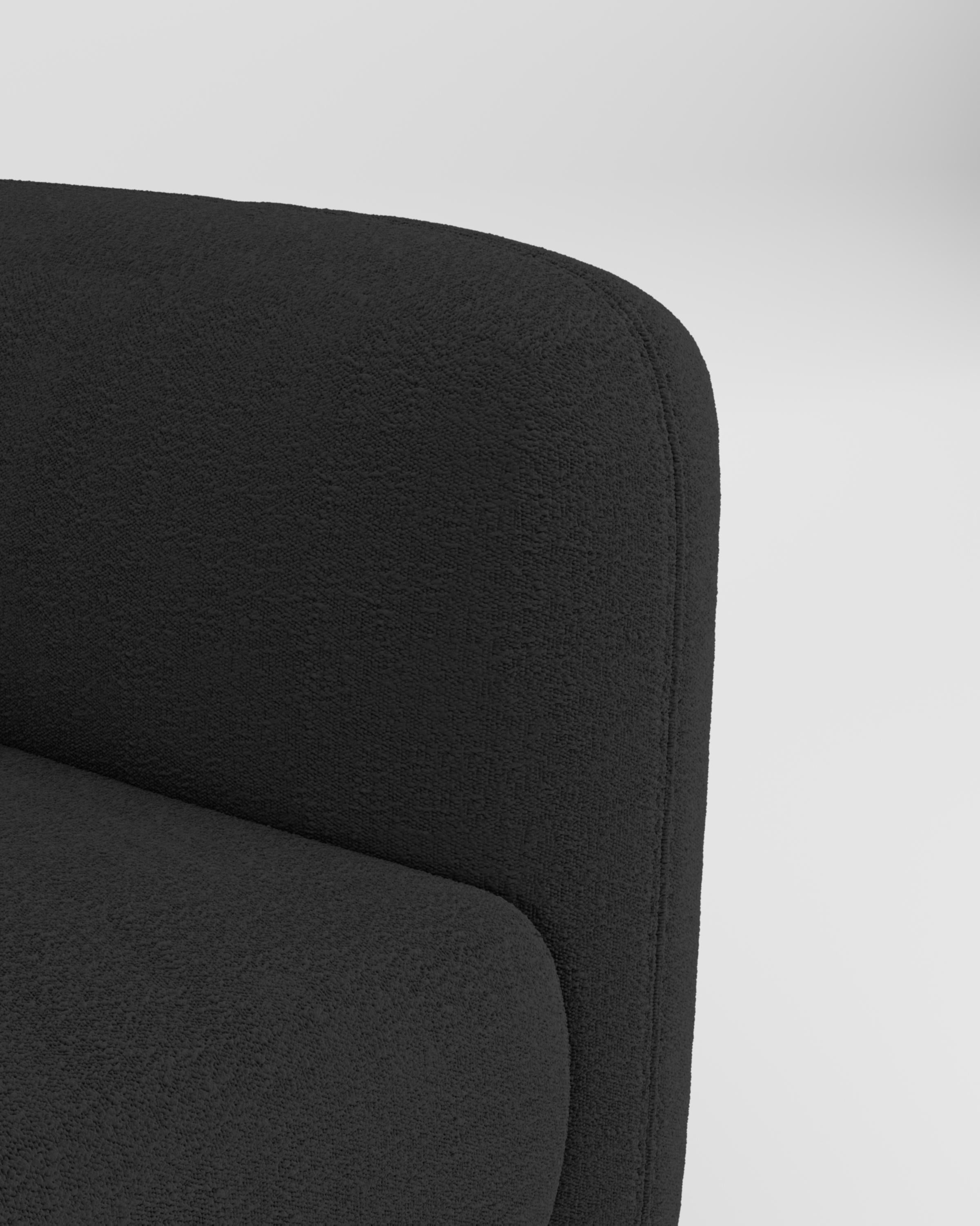 Dieser witzige und raffinierte Sessel des 21. Jahrhunderts, der von Collector Studio entworfen wurde, ist durch seine einfache Form und sein attraktives Farbspiel zusammen mit anderen möglichen Materialkombinationen stilistisch sehr vielseitig. Der
