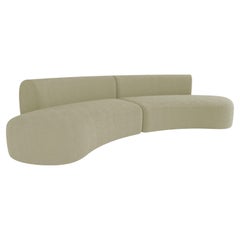 21e siècle conçu par Ferrianisbolgi Hug Modular Sofa Boucle Beige