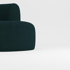 Siglo XXI Diseñado por Ferrianisbolgi Sofá modular Hug Boucle Azul
