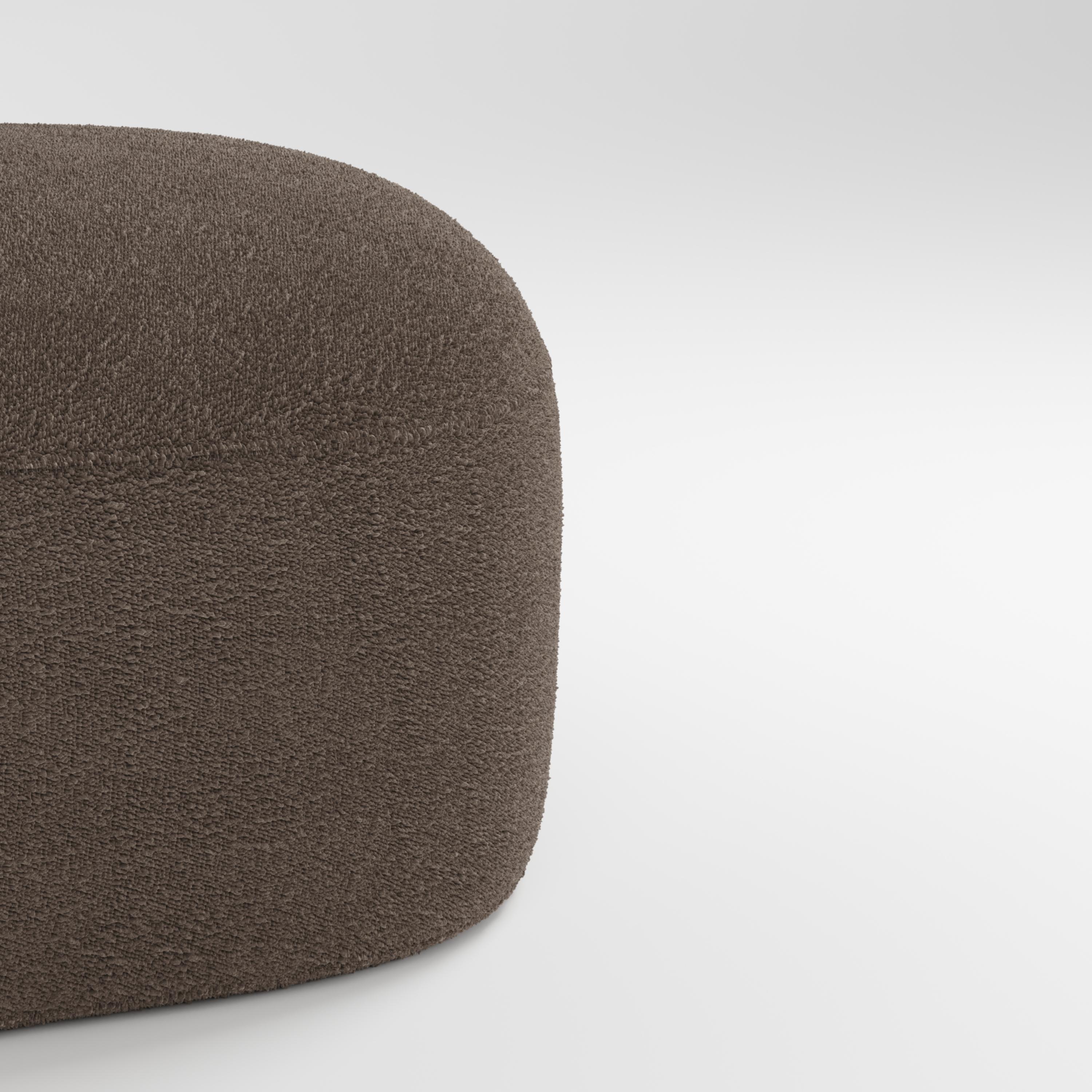 21e siècle conçu par Ferrianisbolgi Hug Modular Sofa Boucle Brown Neuf - En vente à Castelo da Maia, PT