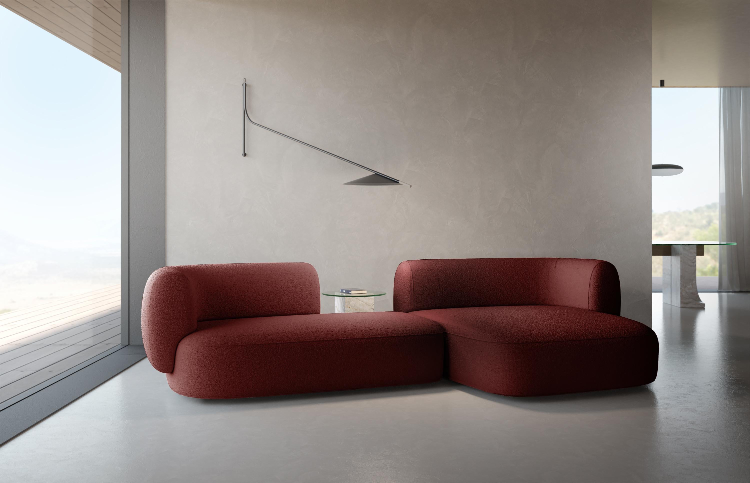 terracota sofa