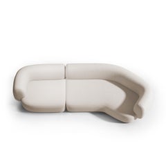 Contemporary Modern Hug Modular Sofa in Famiglia Fabric by Collector Studio