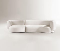 Entworfen von Ferrianisbolgi Hug Modulares Sofa-Stoff, 21. Jahrhundert
