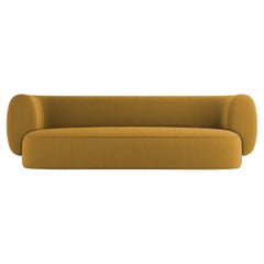 21st Century Designed by Ferrianisbolgi Hug Sofa Fabric Boucle Mustard