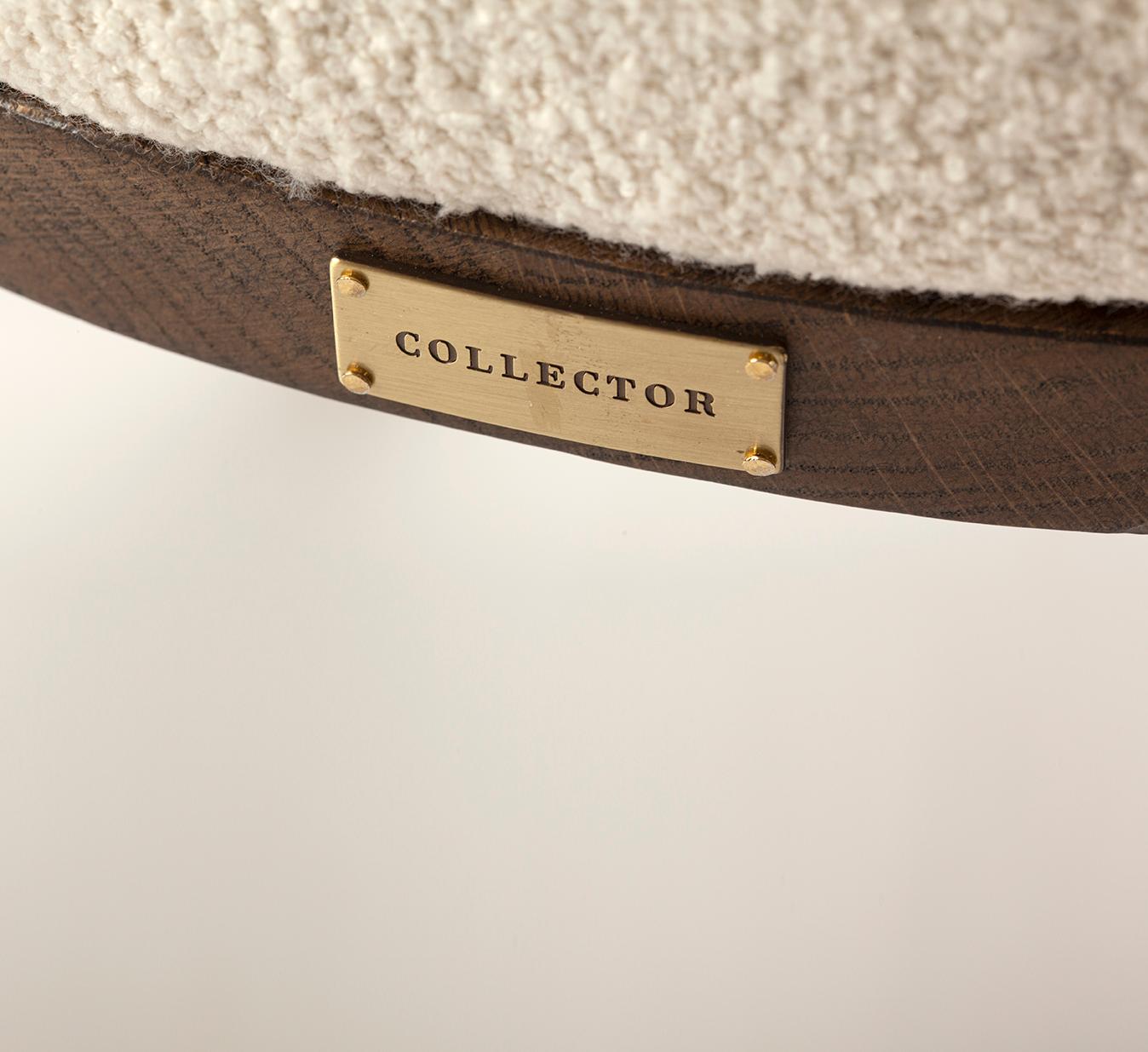 XXIe siècle et contemporain 21e siècle Design/One Studio Rig Moca Chair Fabric Oak Oak, set of 2 en vente