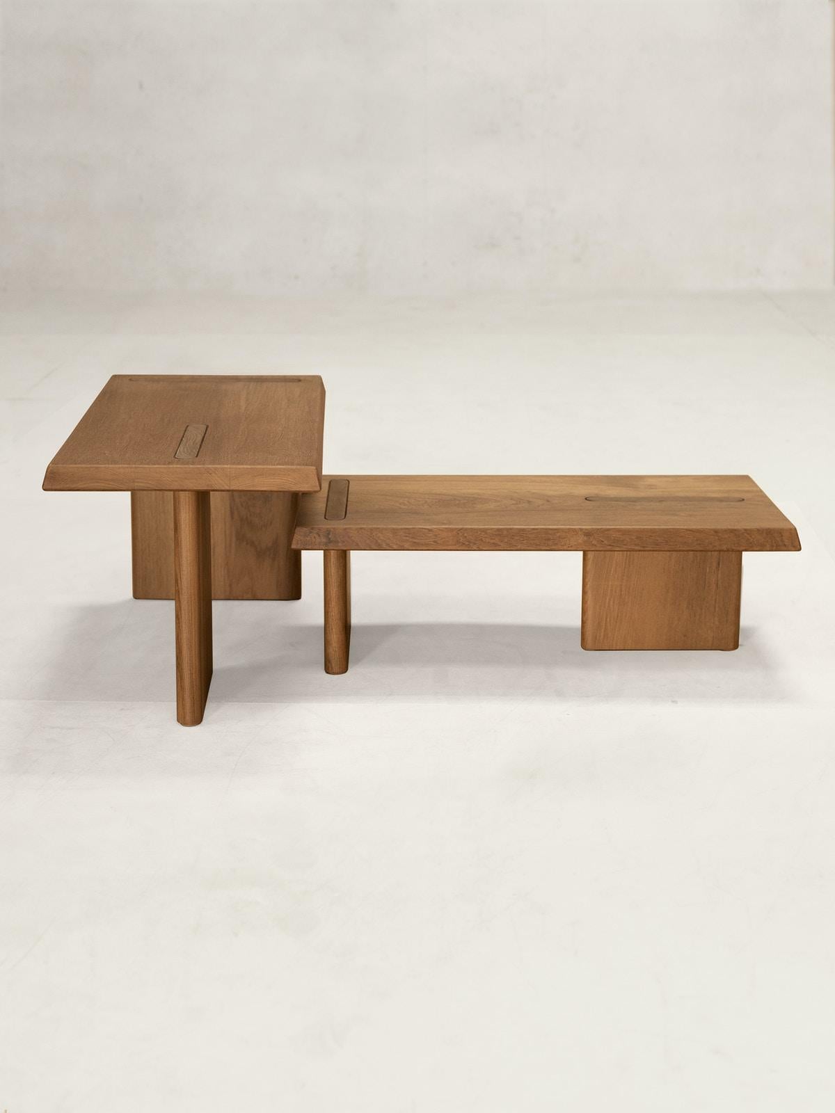 21st Century Designed x+l 08 Side Tables Teak Wood Brown

The x+l Side Tables are made entirely from solid teakwood and designed to compliment the x+l Modular Sofa Set. However, they can also be used independently as side tables or small coffee