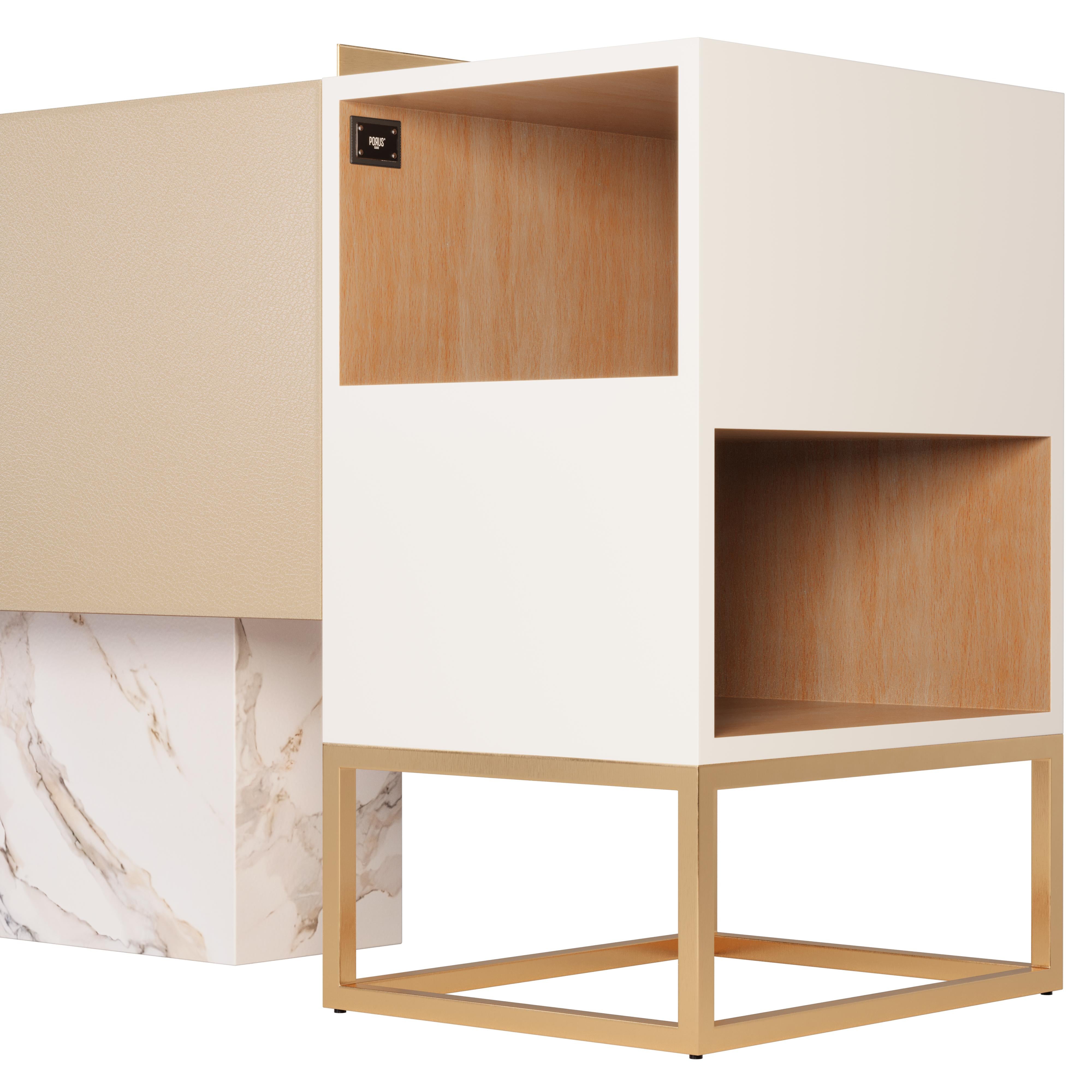 21st Century Detroit Sideboard Walnut  Made in Portugal by Porus Studio For Sale 3