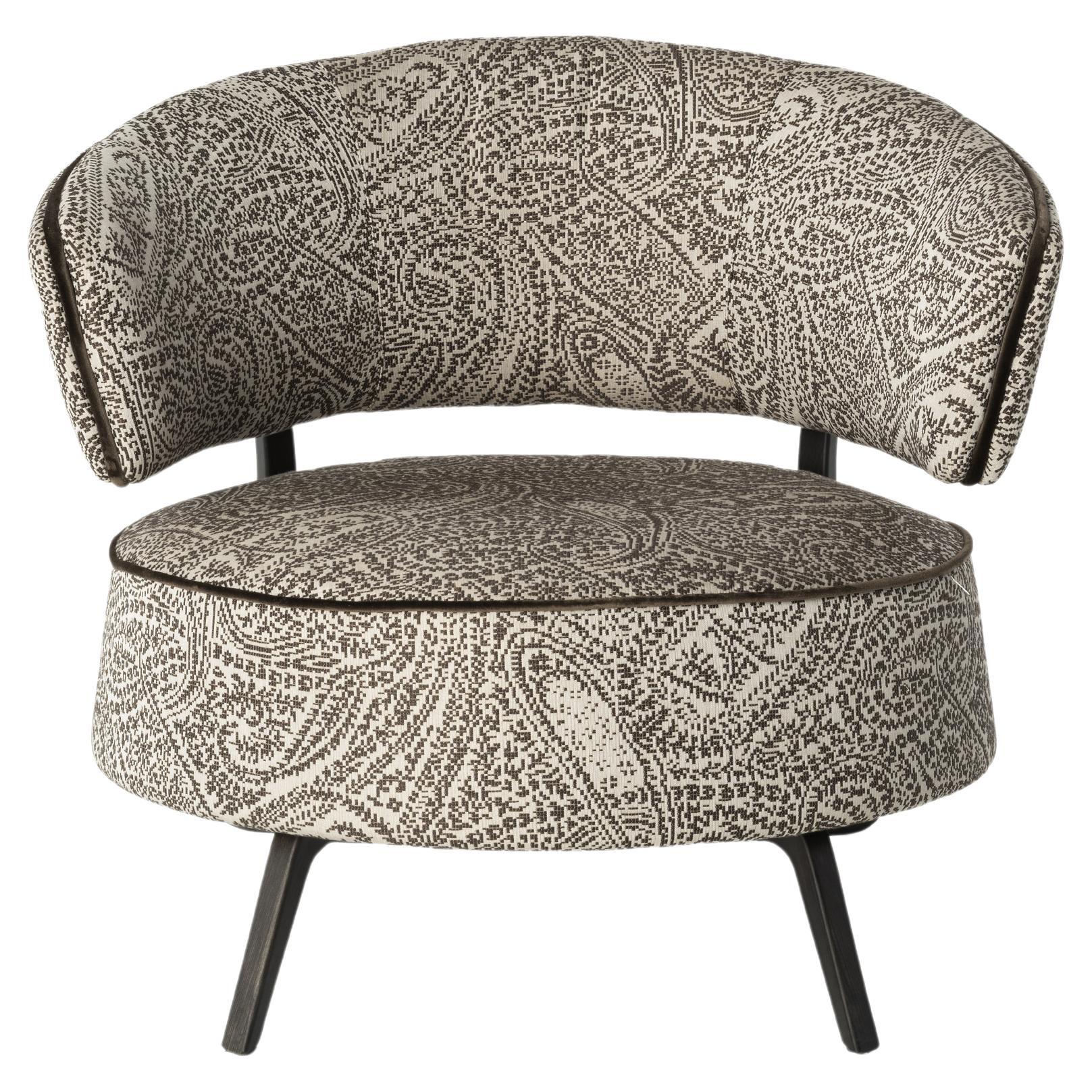 21st Century Diana Armchair in Fabric by Etro Home Interiors For Sale