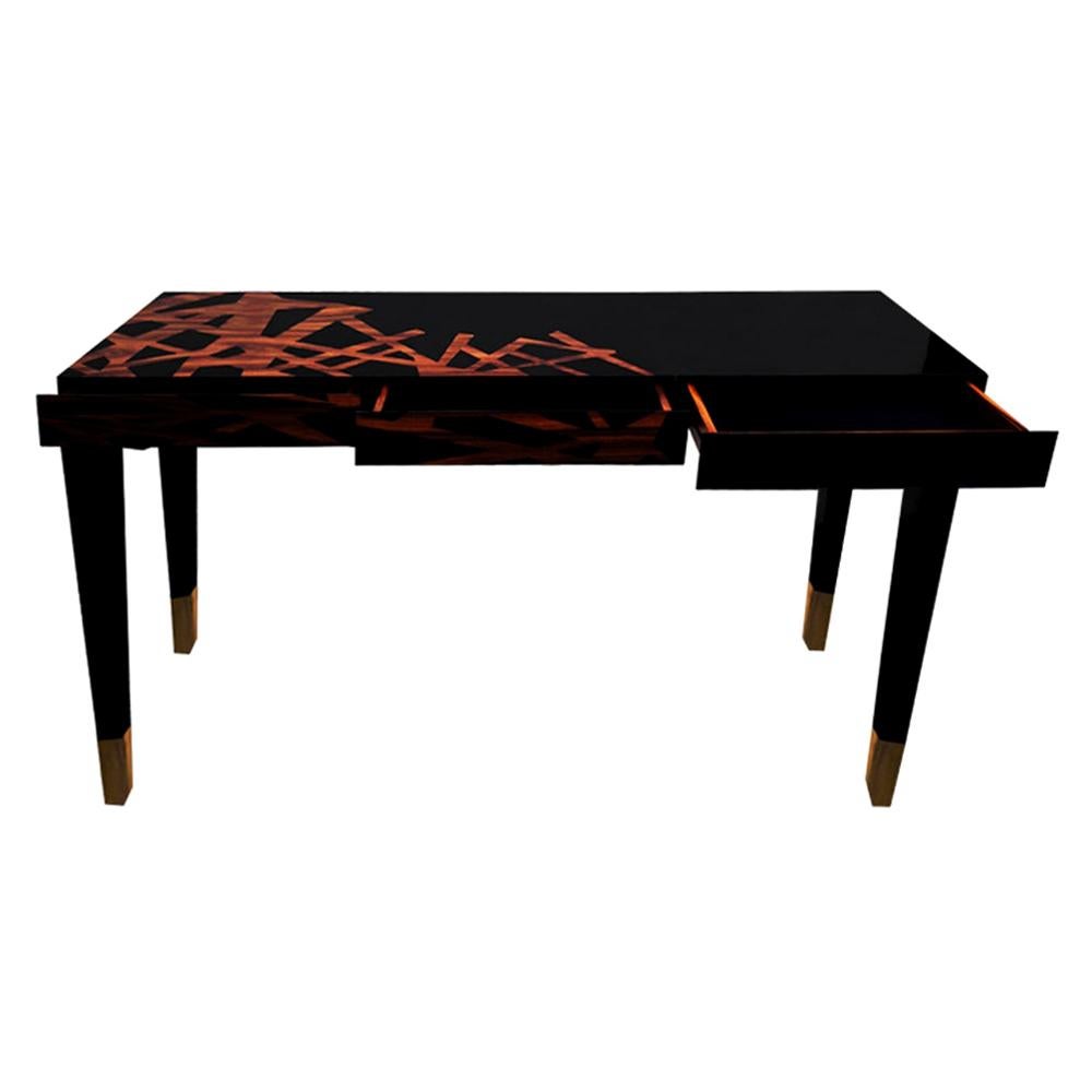 21st Century Dinasty Console Lacquered Wood