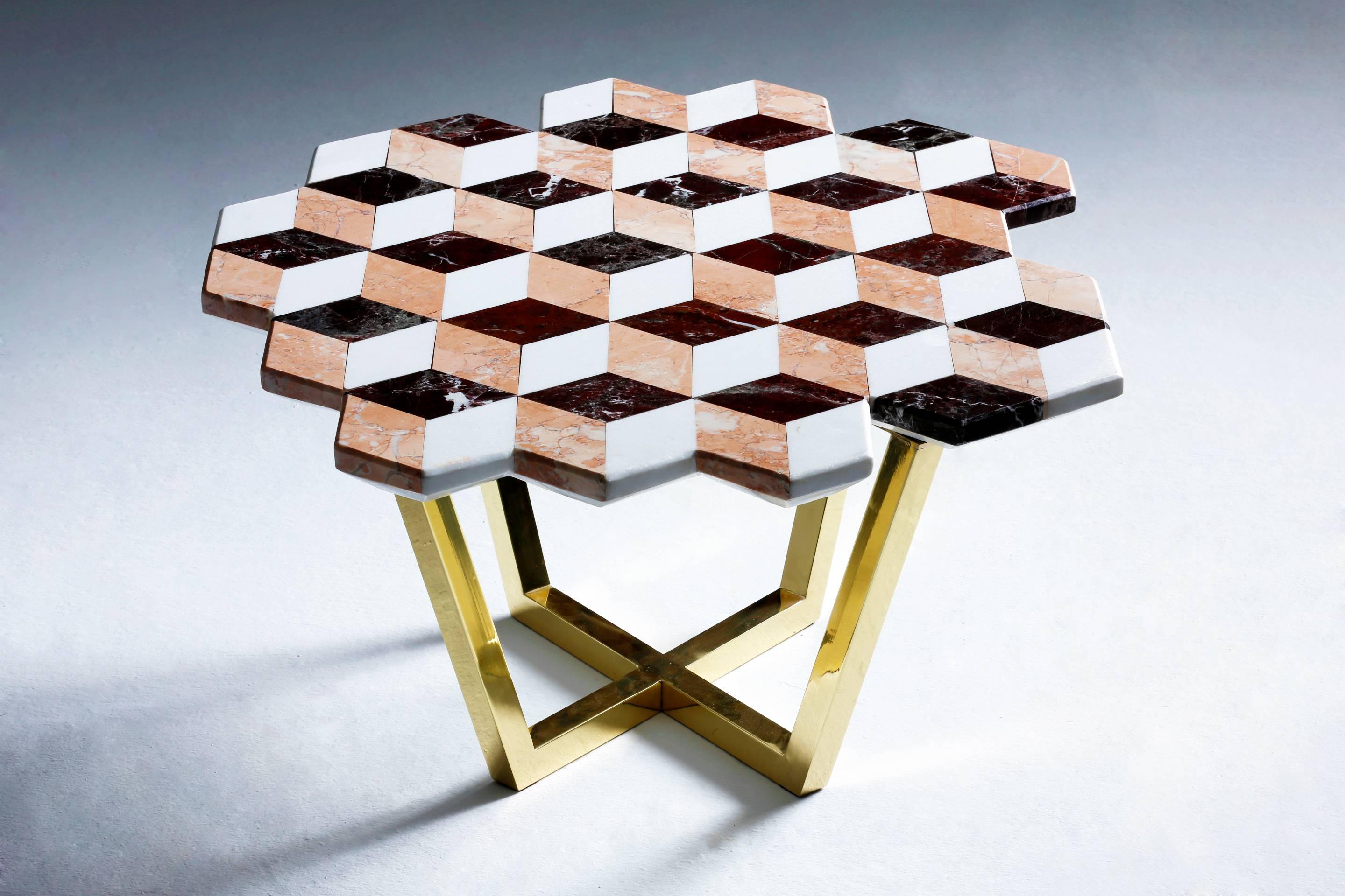 optical illusion coffee table