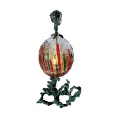 21st Century Donna Di Rango Table Lamp in Multicolour by Sandro Chia