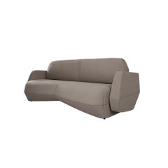 Canapé deux places Dune gris tissé à la main par Murmurio