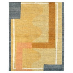 Tapis Art déco du Turkestan oriental du 21e siècle