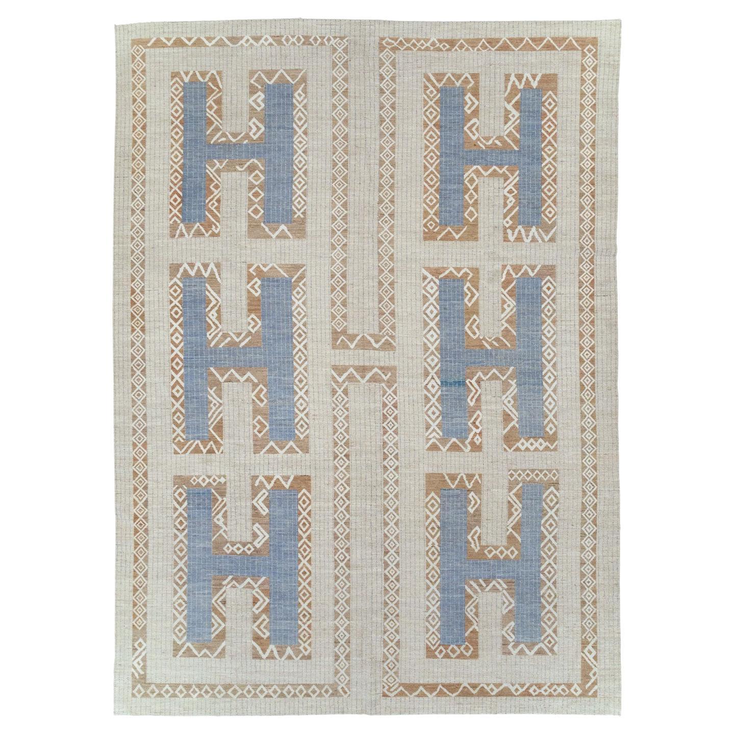 Siglo XXI Turkestán Oriental Khotan Alfombra africana de inspiración tuareg Tamaño de la habitación
