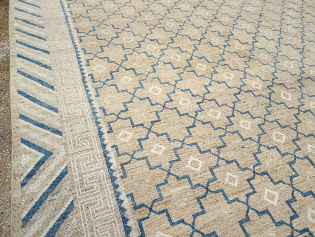 East Turkestani 21st Century East Turkestan Khotan Large Room Size Carpet For Sale