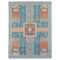 Tappeto del 21° secolo del Turkestan Orientale Khotan di grandi dimensioni ROOMS