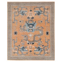 21st Century East Turkestan Khotan Pictorial Room Size Carpet