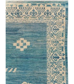 21st Century East Turkestan Khotan Room Size Carpet by Galerie Shabab