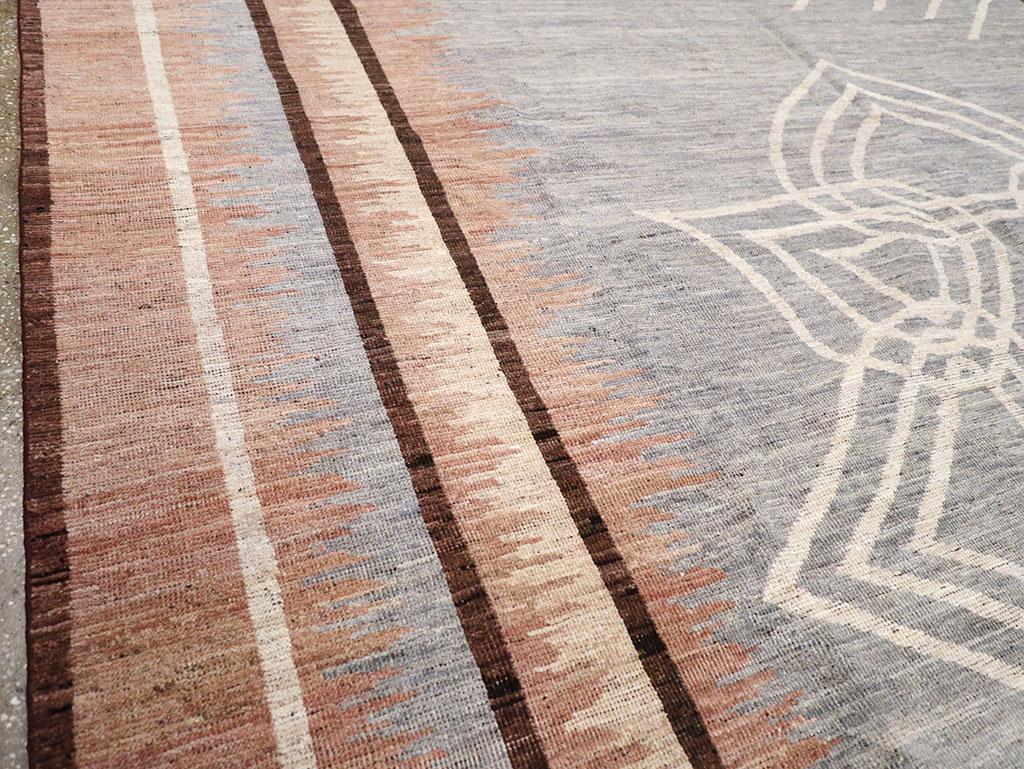 East Turkestani 21st Century East Turkestan Khotan Room Size Carpet For Sale