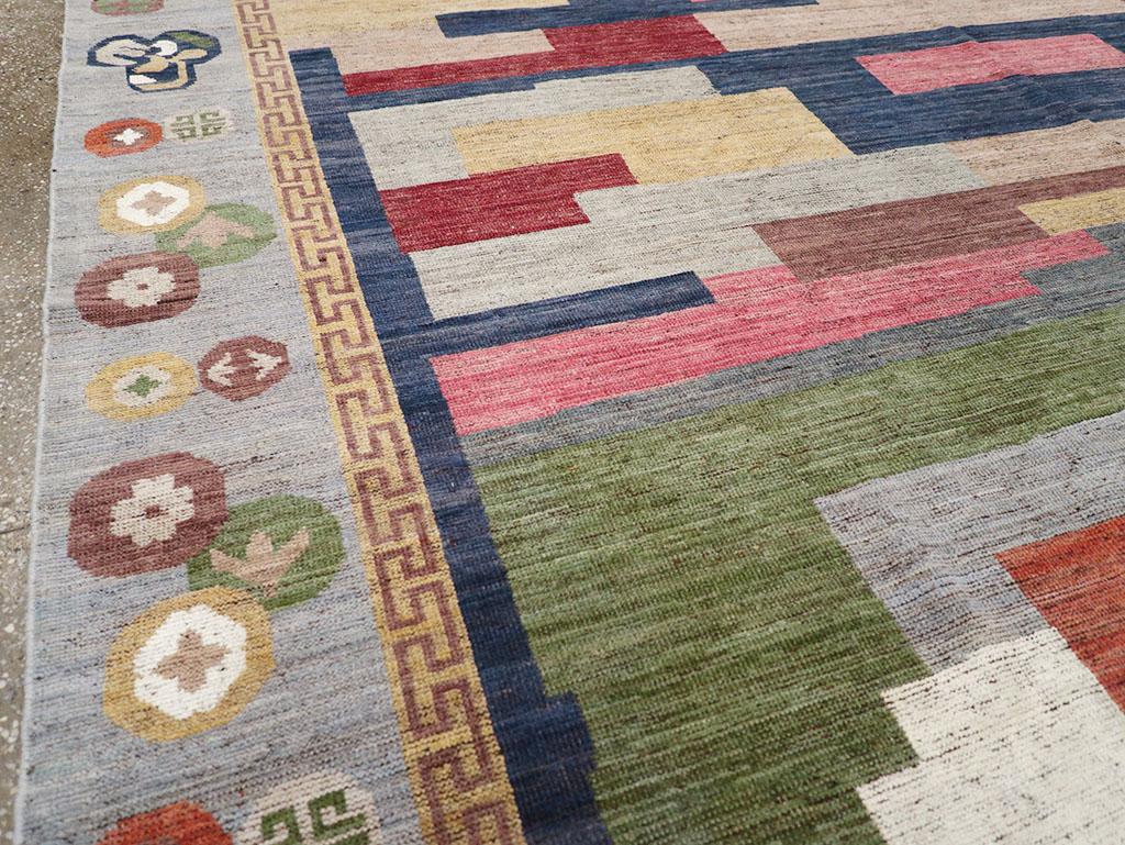 East Turkestani 21st Century East Turkestan Khotan Room Size Carpet For Sale