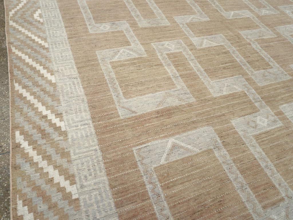 Noué à la main Tapis Khotan du Turkestan oriental du 21e siècle en vente