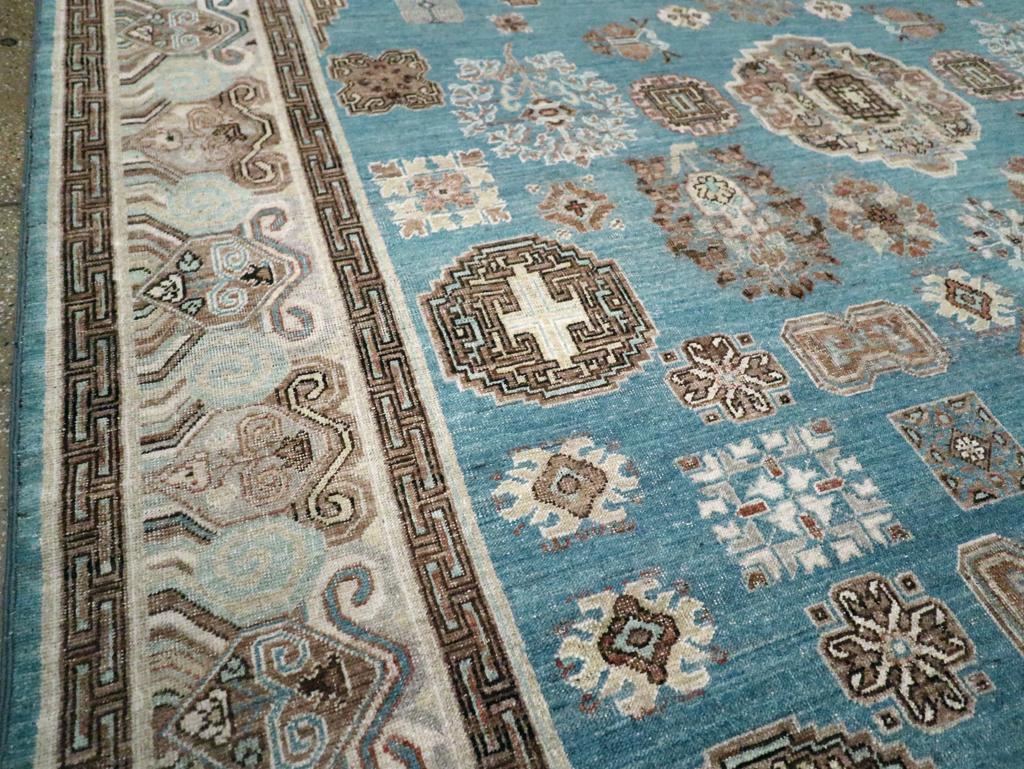 Noué à la main Tapis Khotan du Turkestan oriental du 21e siècle en vente