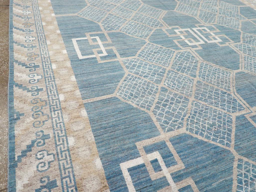Noué à la main Tapis Khotan du Turkestan oriental du 21e siècle en vente
