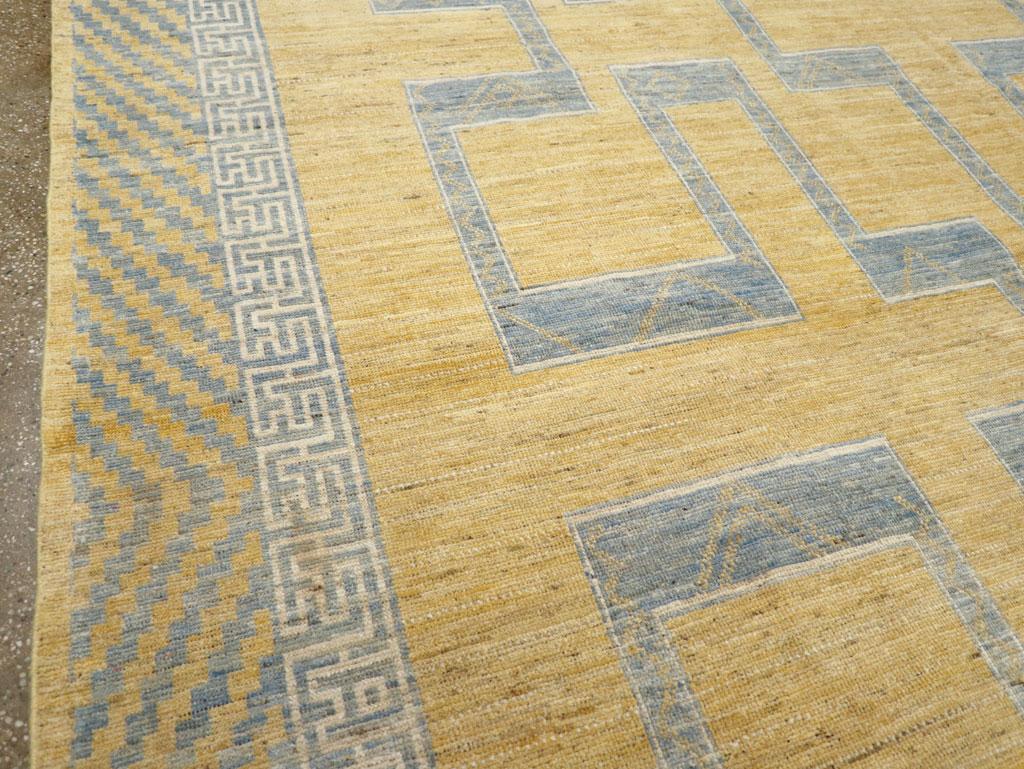 Noué à la main Tapis Khotan du Turkestan oriental du 21e siècle en vente