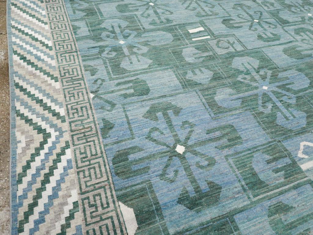Noué à la main Tapis Khotan du Turkestan oriental du 21e siècle en vente
