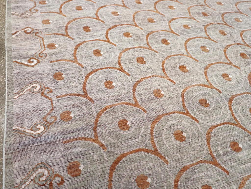 Ostturkestanischer Khotan-Teppich in Zimmergröße aus dem 21. Jahrhundert (Handgeknüpft) im Angebot