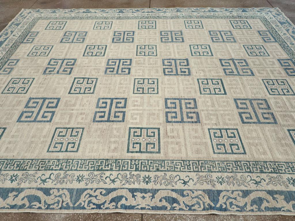 Tapis Khotan du Turkestan oriental du 21e siècle Neuf - En vente à New York, NY