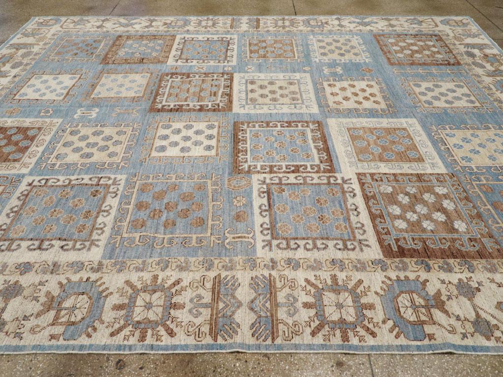 Tapis Khotan du Turkestan oriental du 21e siècle Neuf - En vente à New York, NY