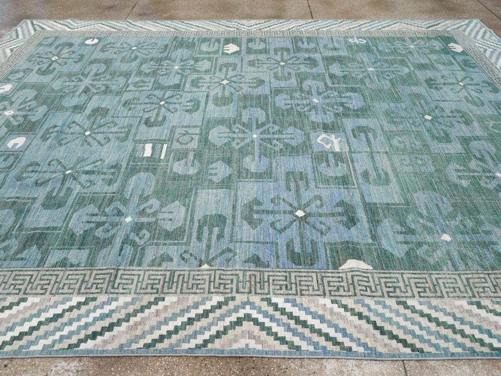 Tapis Khotan du Turkestan oriental du 21e siècle Neuf - En vente à New York, NY