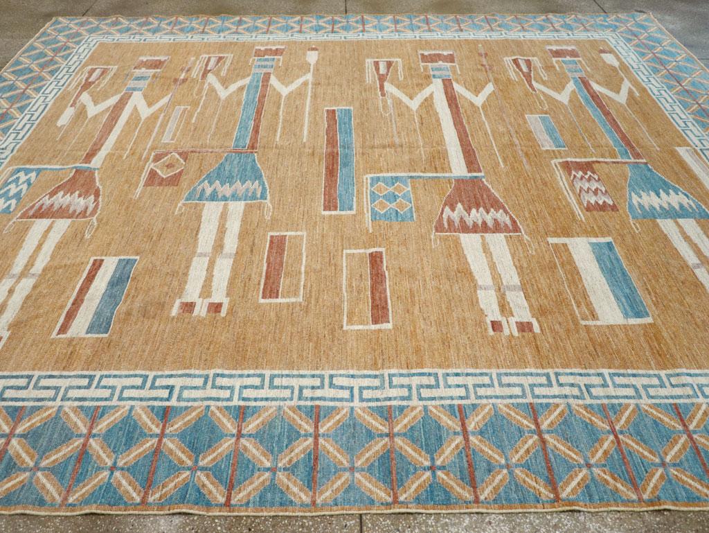 Tapis Khotan du Turkestan oriental du 21e siècle Neuf - En vente à New York, NY