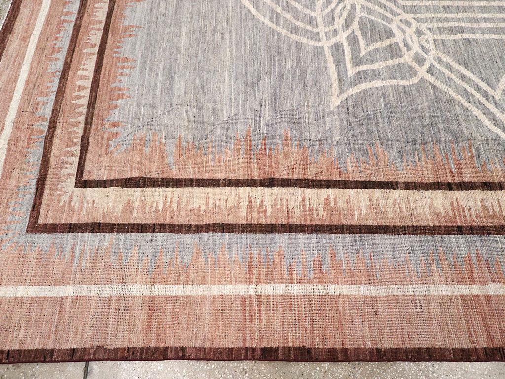 21st Century East Turkestan Khotan Room Size Carpet In New Condition For Sale In New York, NY