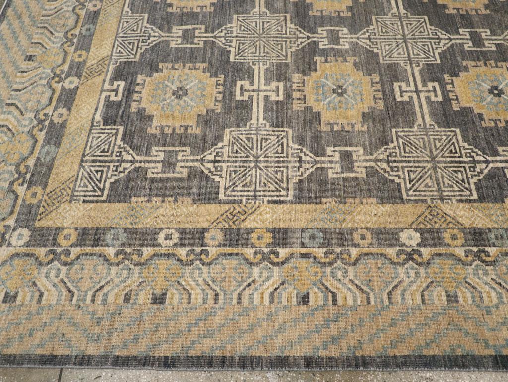 XXIe siècle et contemporain Tapis Khotan du Turkestan oriental du 21e siècle en vente