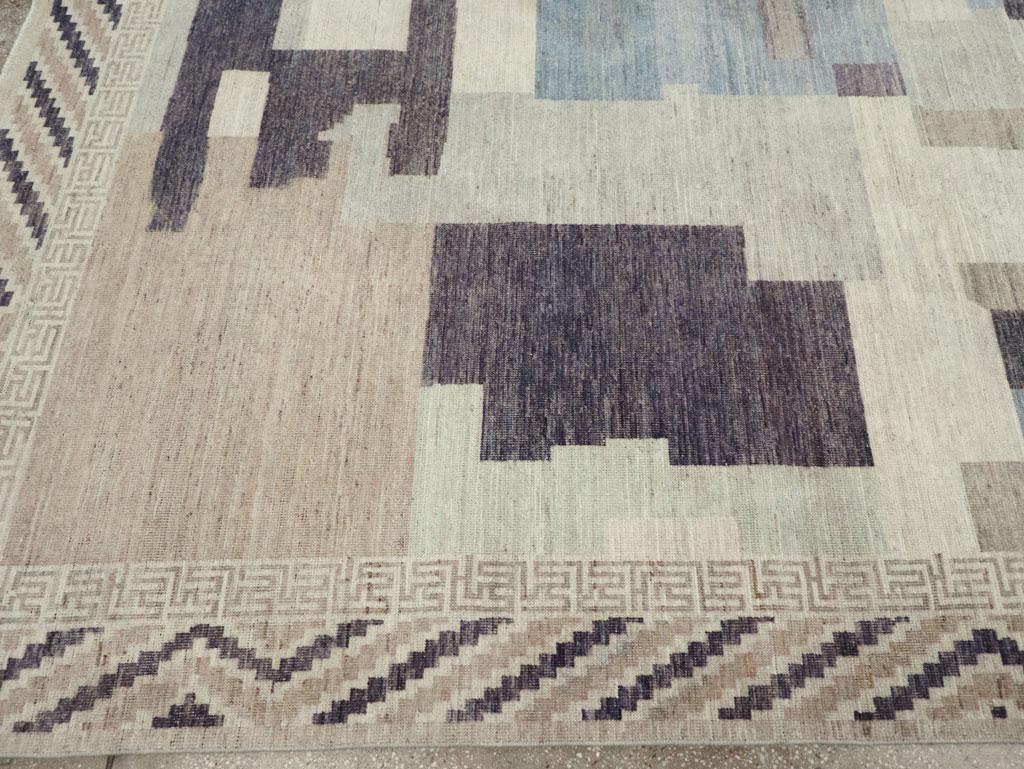 21st Century East Turkestan Khotan Room Size Carpet In New Condition For Sale In New York, NY