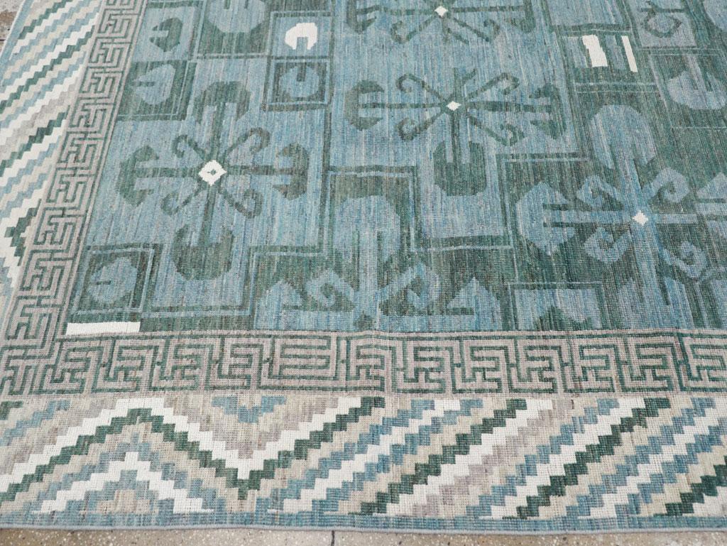 XXIe siècle et contemporain Tapis Khotan du Turkestan oriental du 21e siècle en vente
