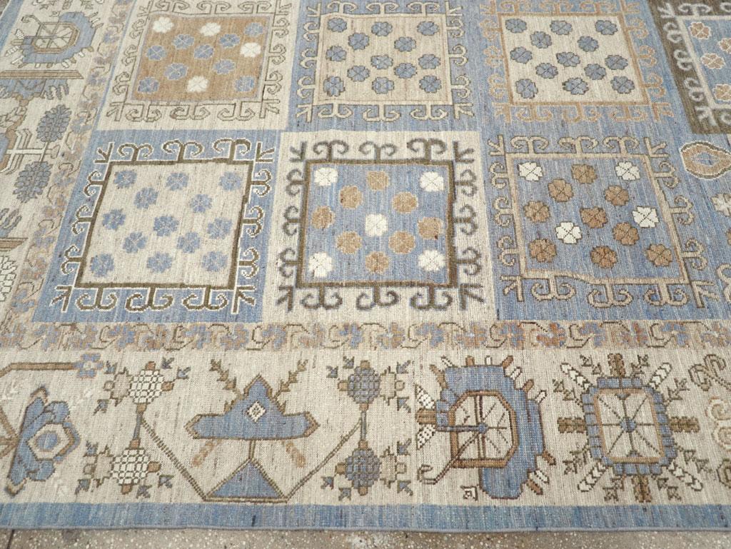 XXIe siècle et contemporain Tapis Khotan du Turkestan oriental du 21e siècle en vente