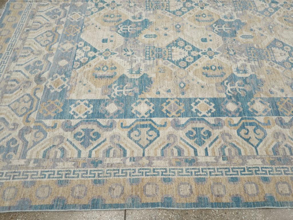 XXIe siècle et contemporain Tapis Khotan du Turkestan oriental du 21e siècle en vente