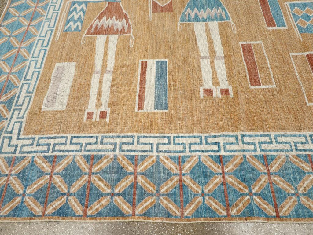 XXIe siècle et contemporain Tapis Khotan du Turkestan oriental du 21e siècle en vente