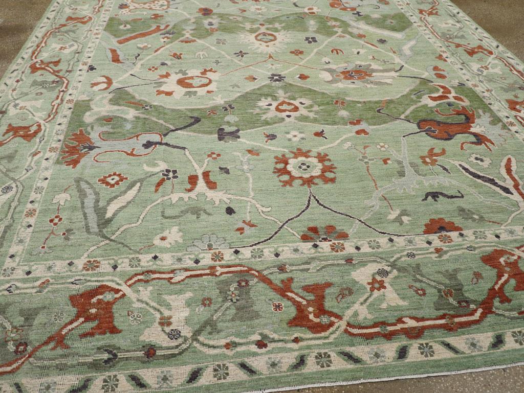 Laine Tapis Khotan du Turkestan oriental du 21e siècle en vente